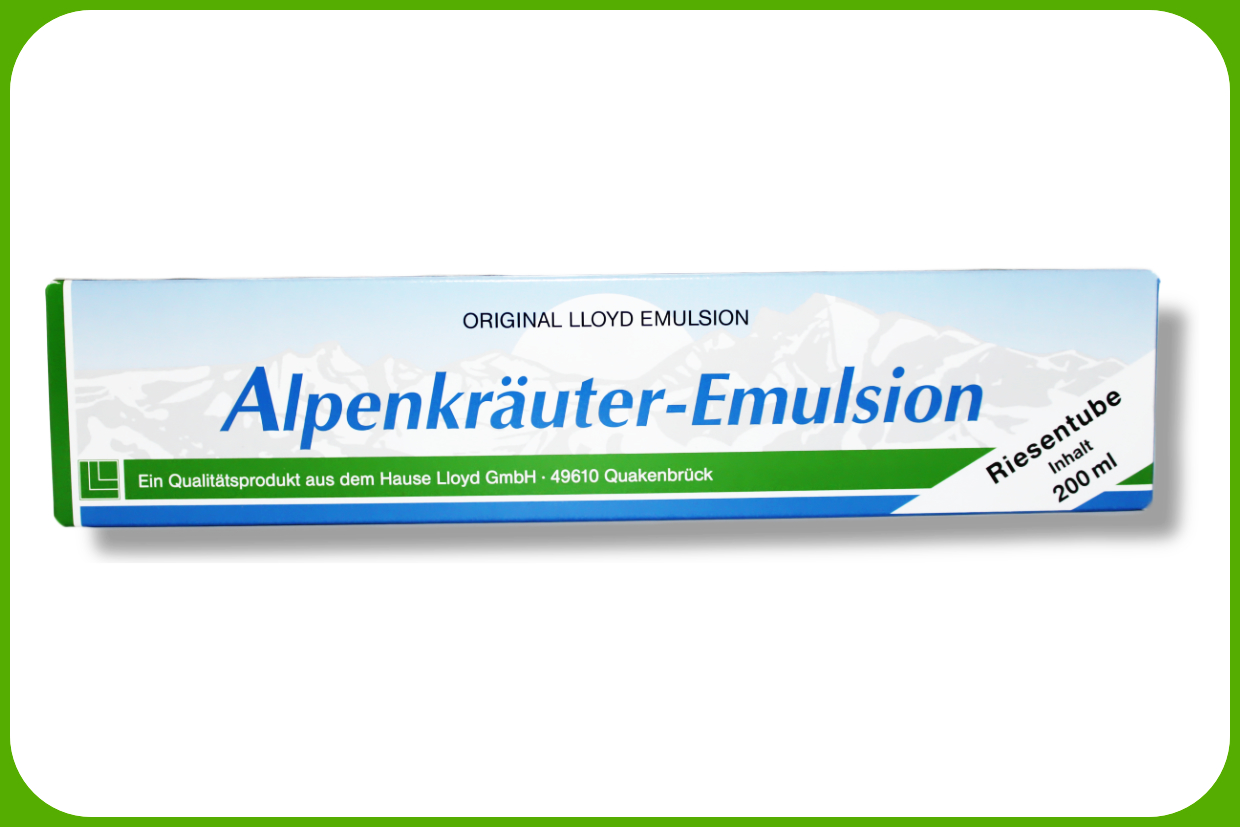Alpenkräuter Balsam / Emulsion